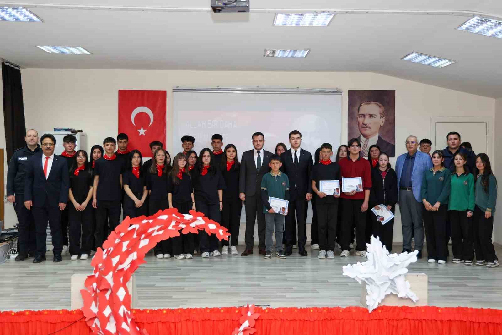 Çameli’de İstiklâl Marşı’nın kabulünün 105. yılı duygu dolu programla anıldı
