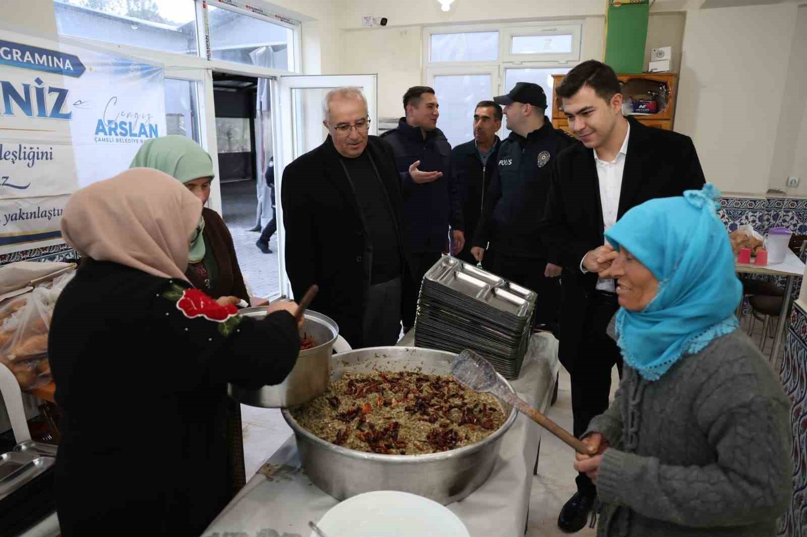 Çameli’nin Sarıkavak Mahallesi’nde Ramazan bereketi iftar sofrasında paylaşıldı
