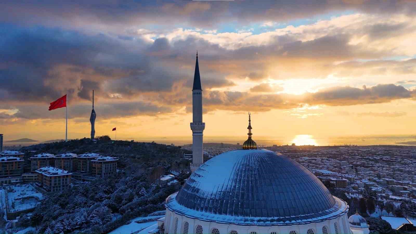 Çamlıca’da mest eden gün batımı
