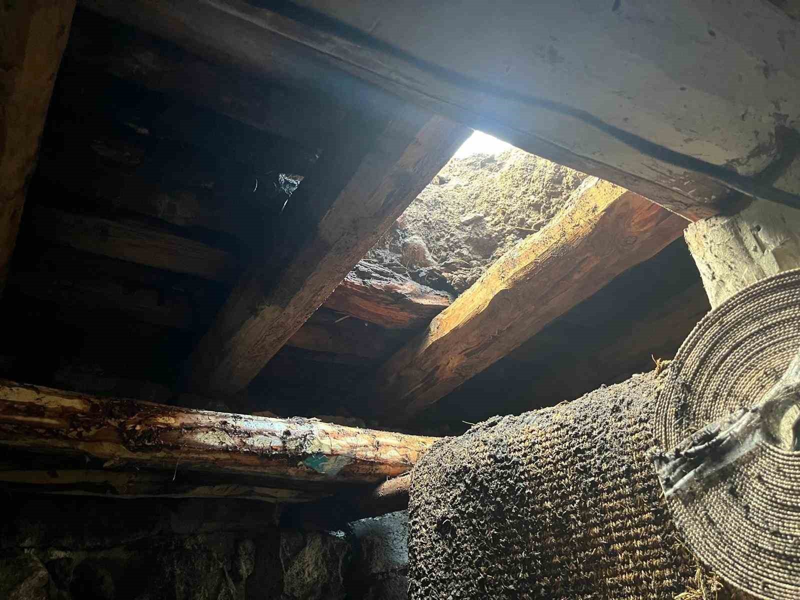 Çamyazı Köyü’nde korkutan yangın
