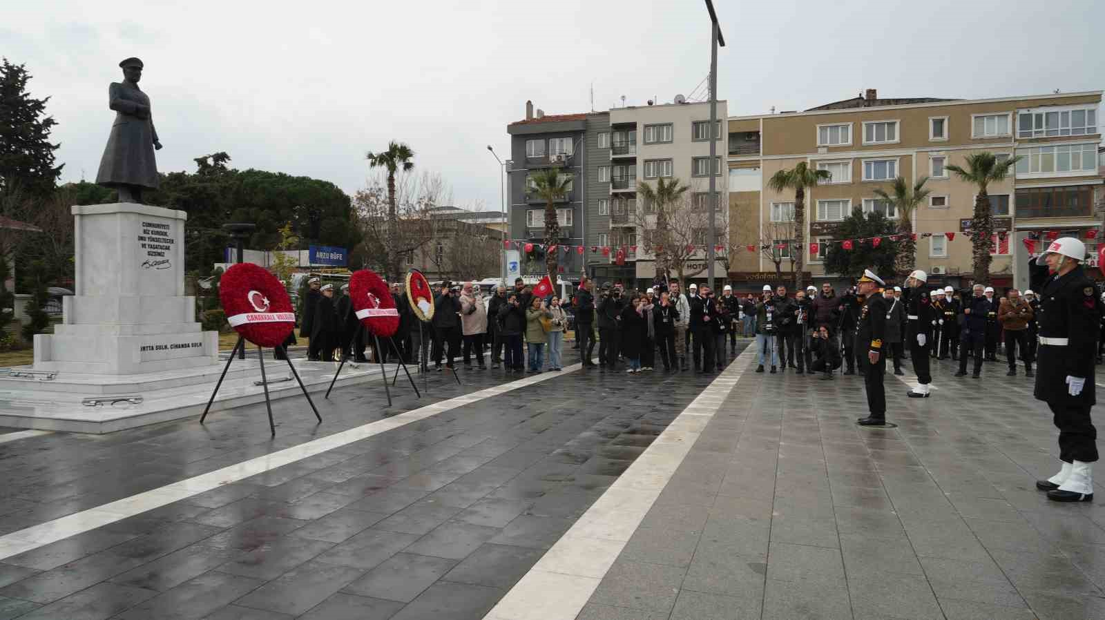 Çanakkale Deniz Zaferi’nin 111’inci yıl coşkusu
