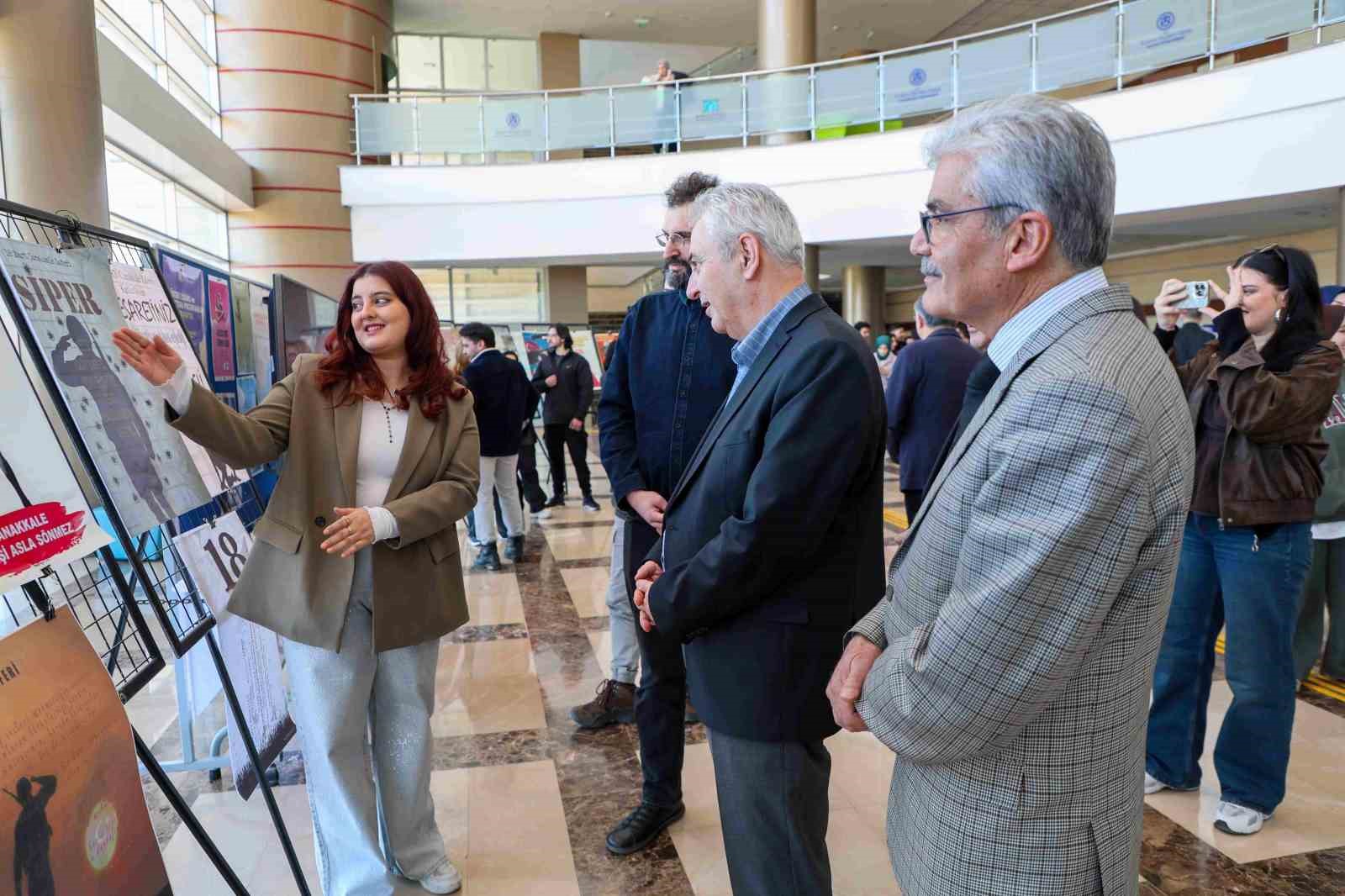 Çanakkale destanı sanat ve tasarımla gelecek nesillere aktarılıyor
