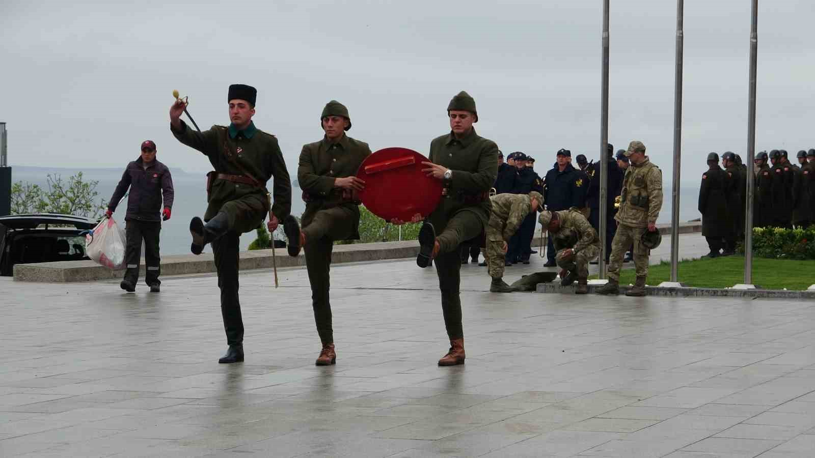 Çanakkale Kara Savaşları’nın 111’inci yıl dönümü tören provası yapıldı

