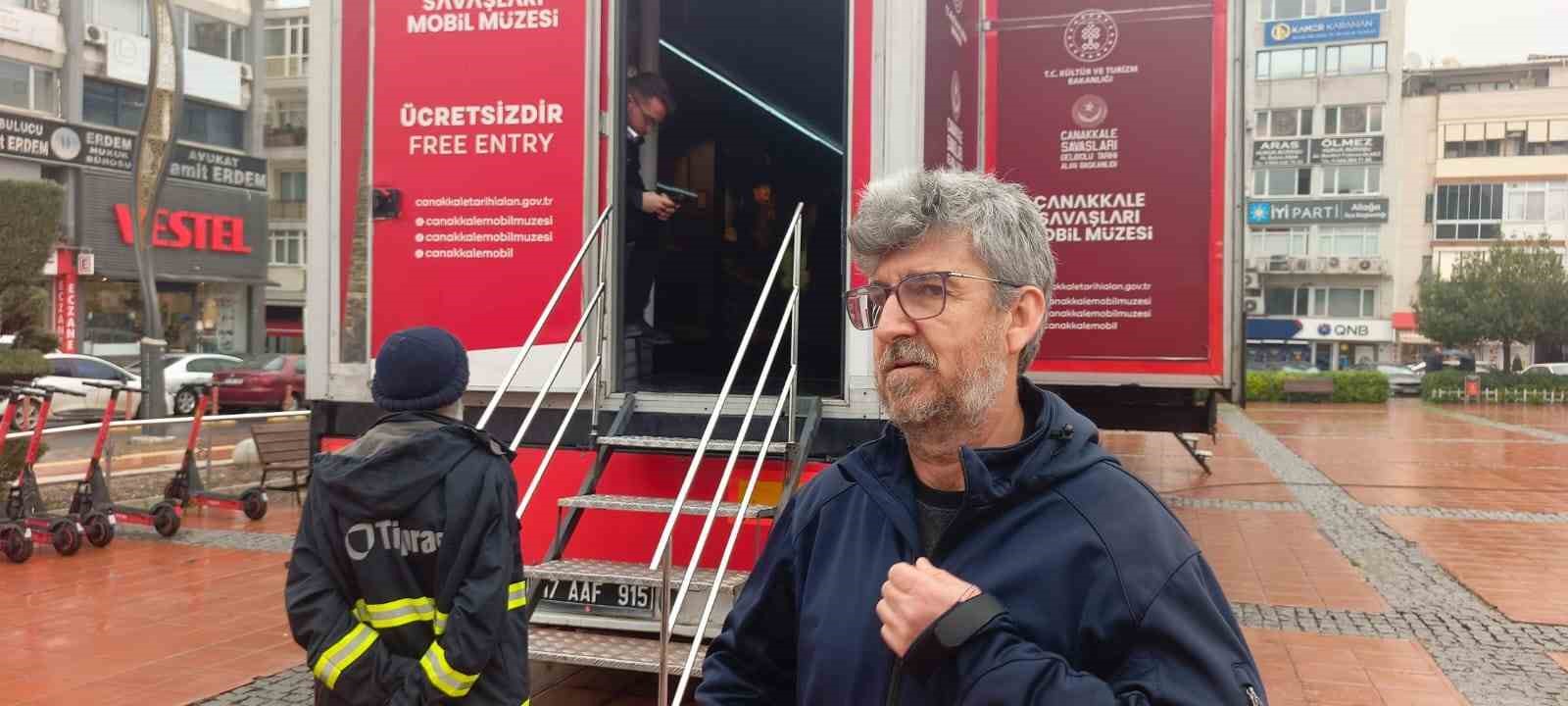 Çanakkale Savaşları Mobil Müzesi Aliağa’da
