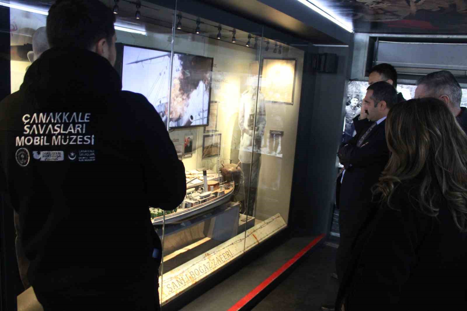 Çanakkale Savaşları Mobil Müzesi Kayseri’de
Çanakkale Savaşları Mobil Müzesi Kayseri’de