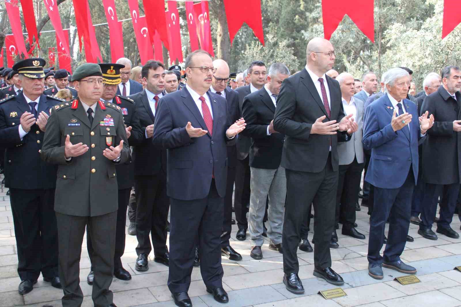 Çanakkale şehitleri Aydın’da dualarla anıldı

