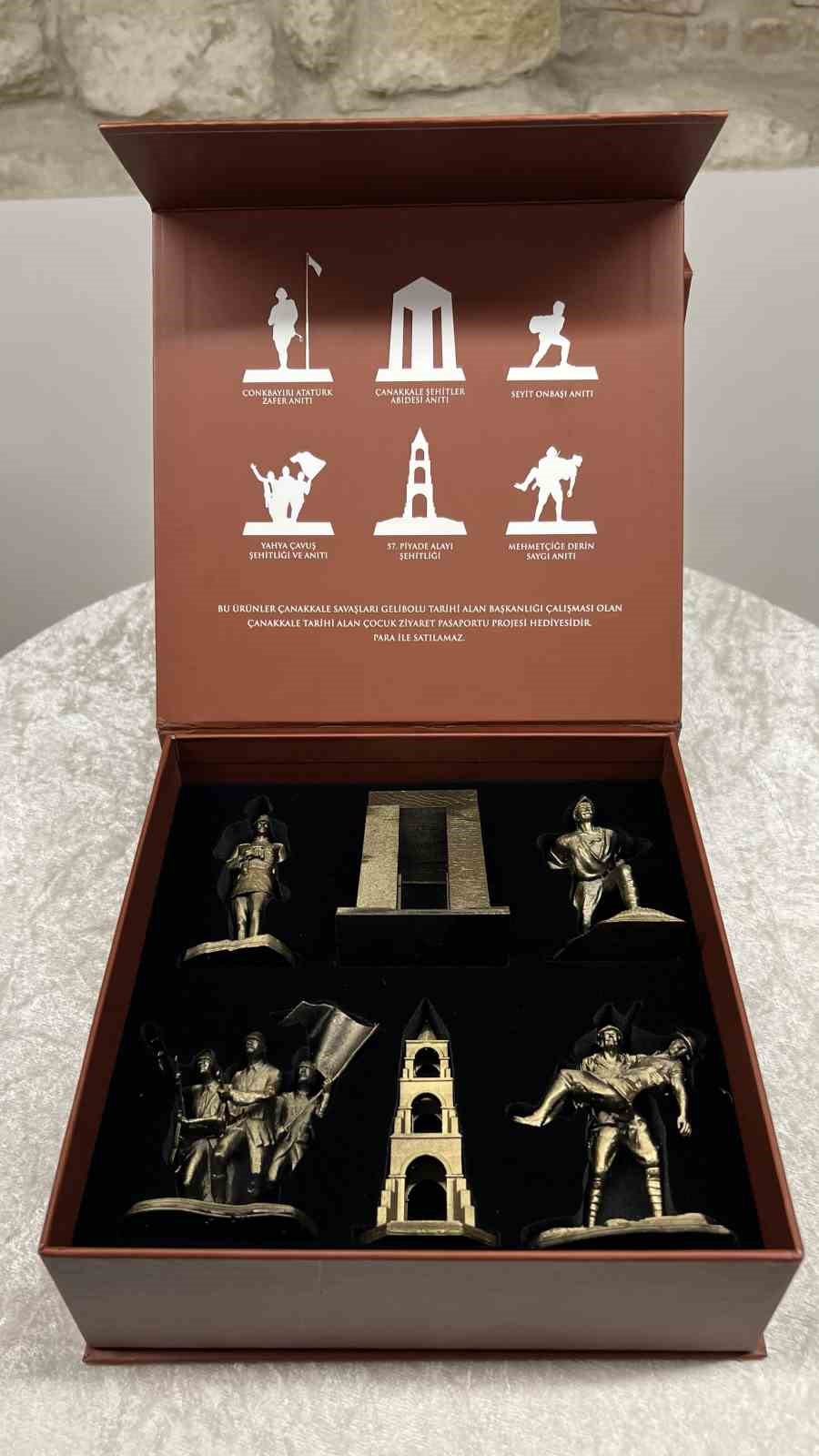 Çanakkale Tarihi Alan’da Çocuk Ziyaret Pasaportu projesi hayata geçirildi
Çanakkale Tarihi Alan’da Çocuk Ziyaret Pasaportu projesi hayata geçirildi