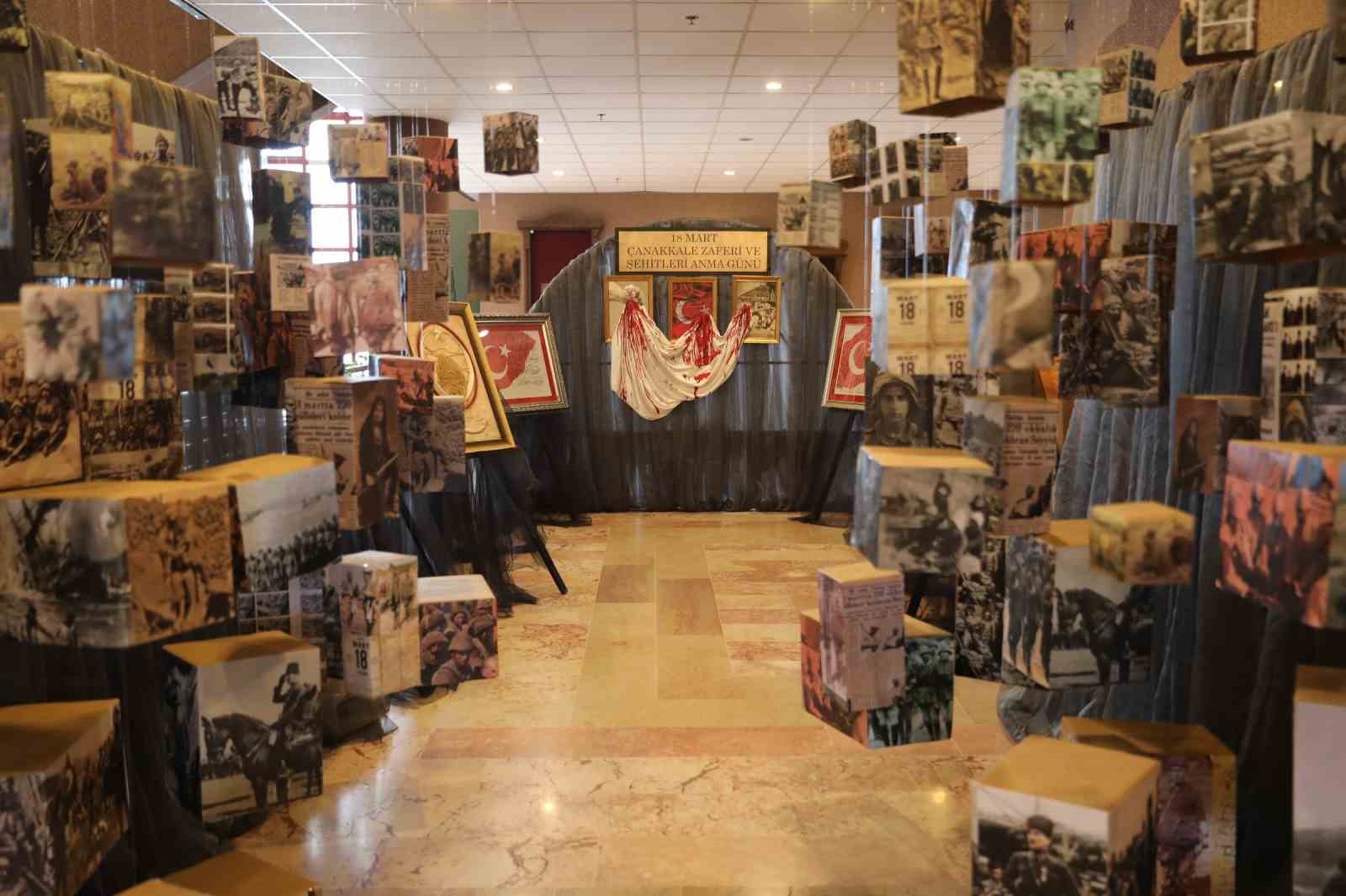 Çanakkale ve İstiklal Madalyası Sergisi beğeni topladı
