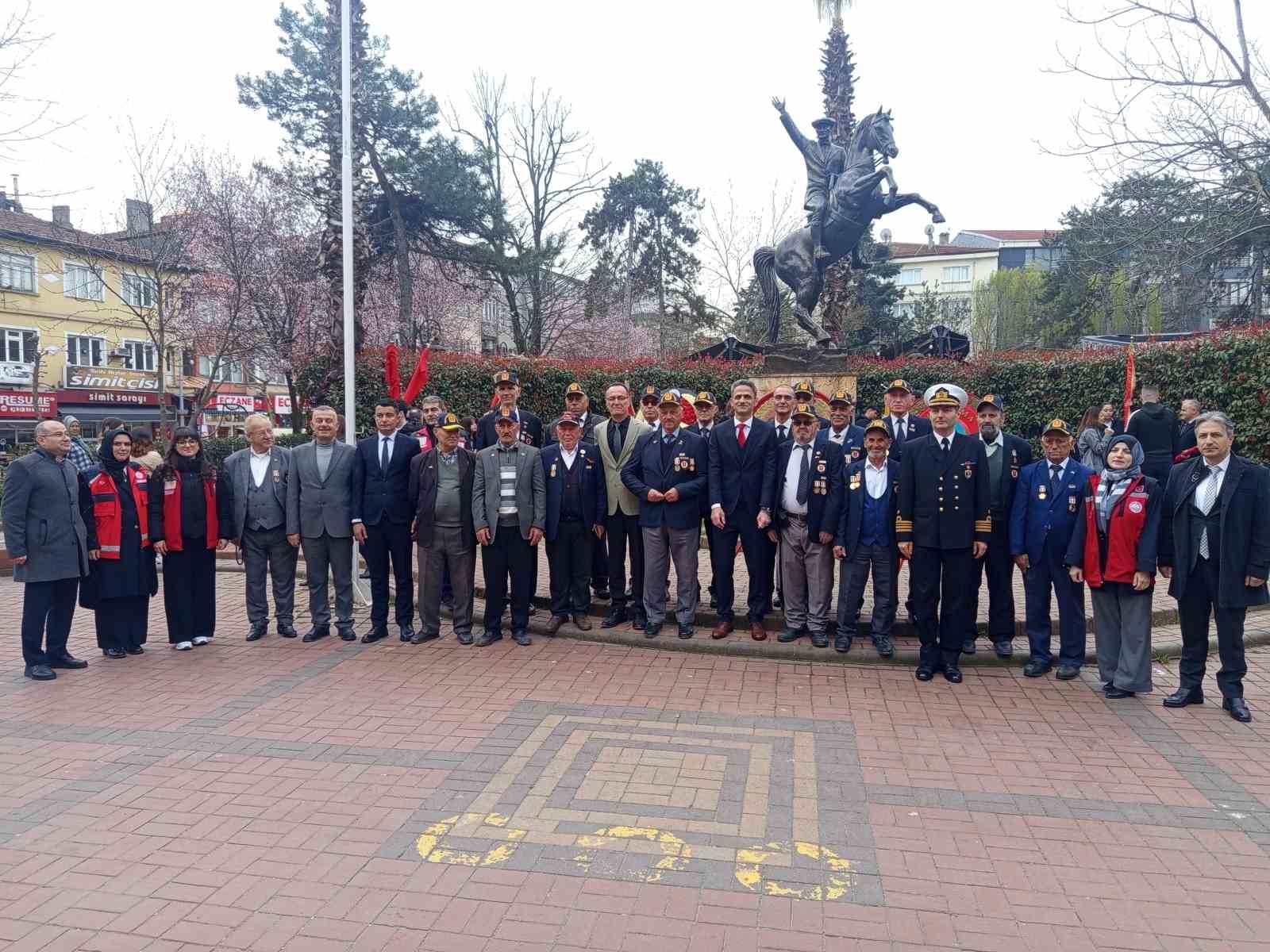 Çanakkale Zaferi’nin 111. yıldönümü Çaycuma’da törenlerle kutlandı
