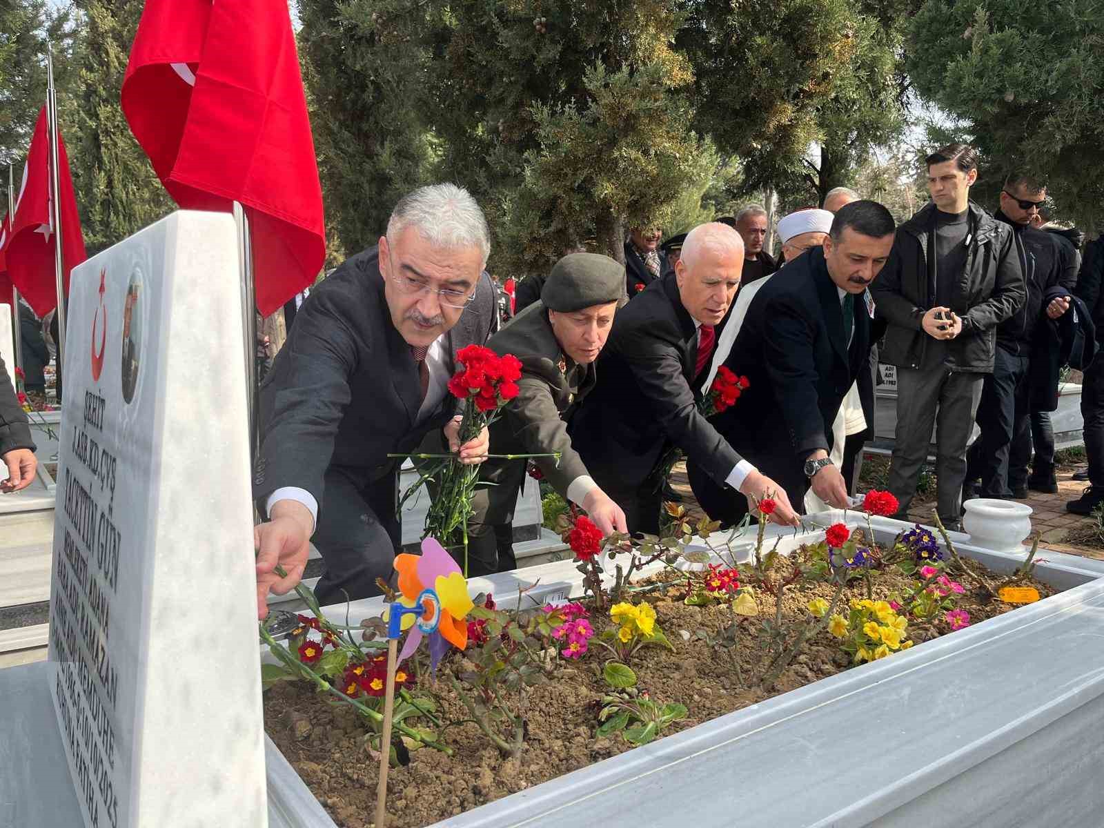 Çanakkale Zaferi’nin 111’inci yıl dönümünde Bursa şehitlerini unutmadı
