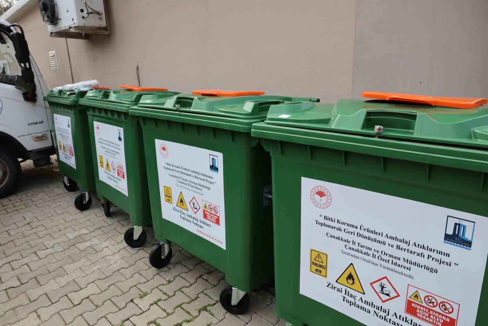 Çanakkale’de 45 bin kilogram atık bertaraf edildi
