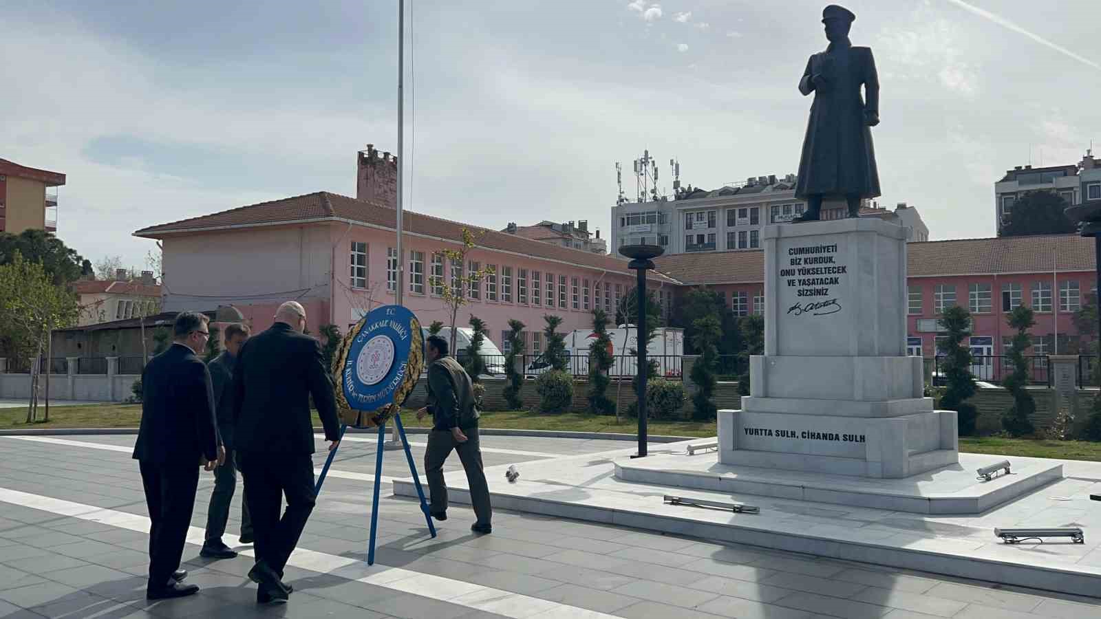 Çanakkale’de 50’inci Turizm Haftası kutlamaları coşkuyla başladı
