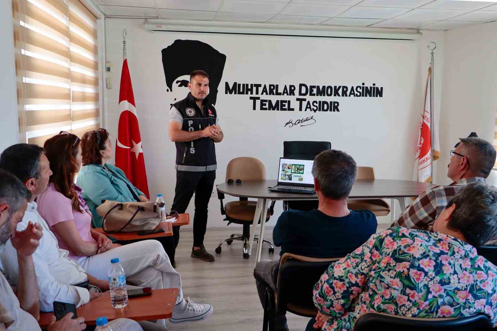 Çanakkale’de 65 bin 257 vatandaşa uyuşturucuyla mücadeleye yönelik farkındalık eğitimi
