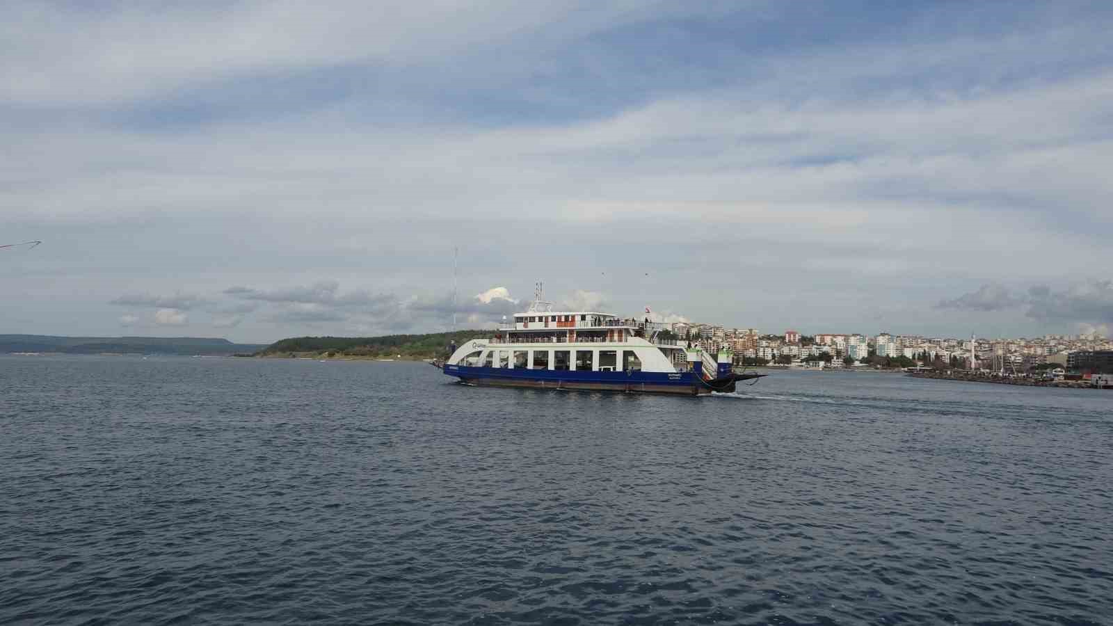 Çanakkale’de ada seferlerine fırtına engeli
