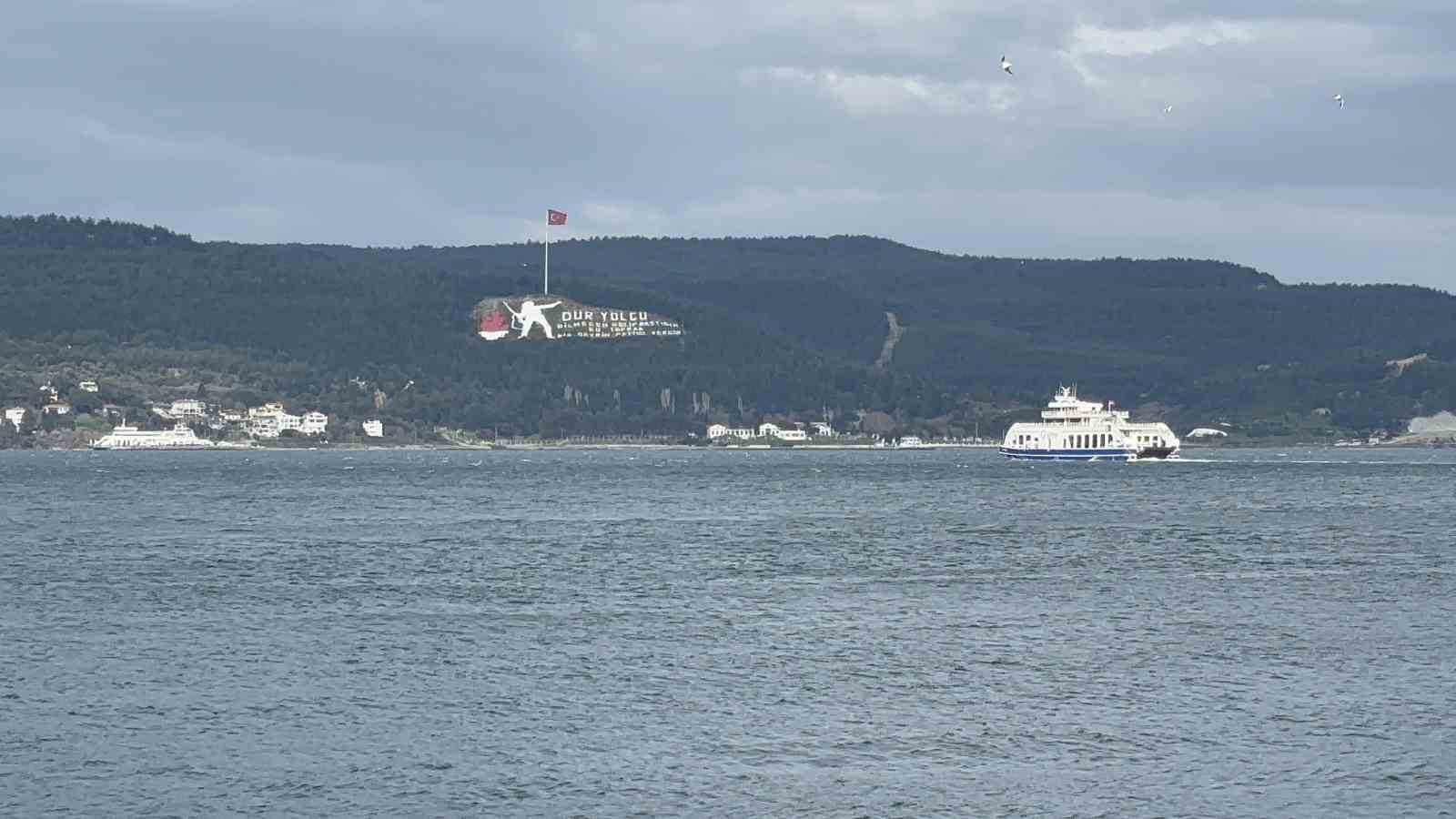 Çanakkale’de ada seferlerine fırtına engeli
