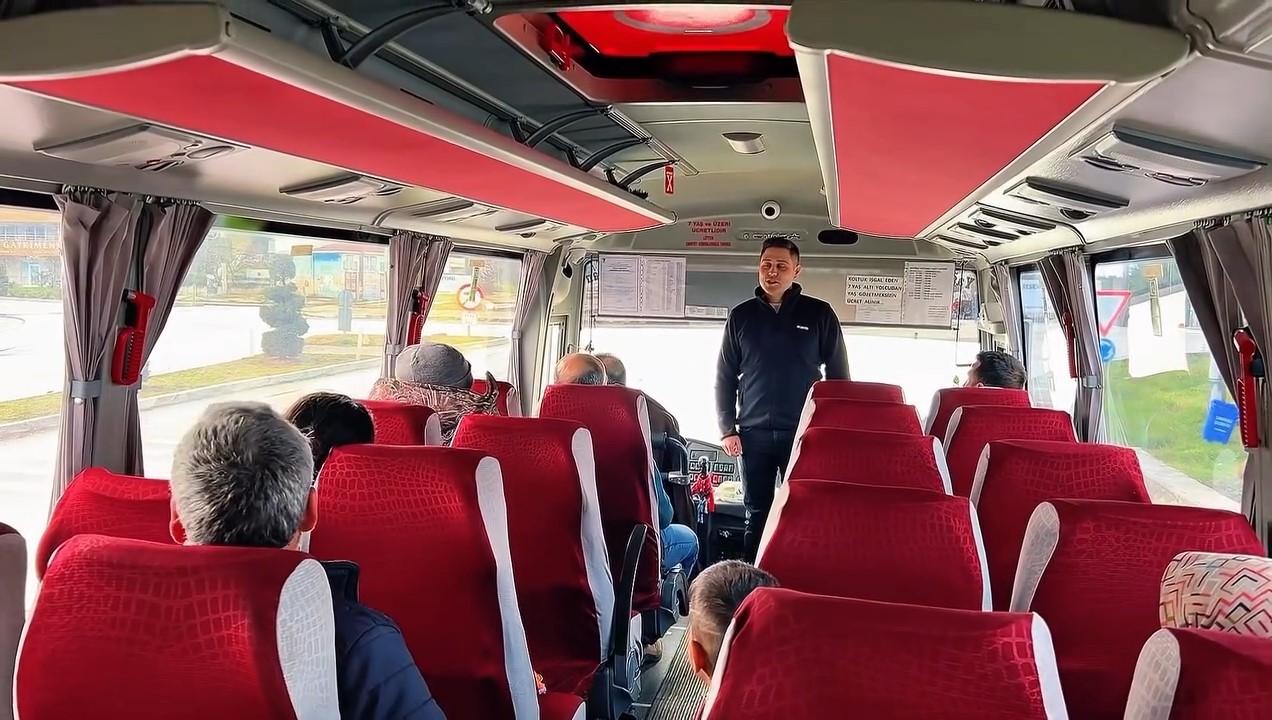 Çanakkale’de jandarmadan sürücülere ve yolculara denetim
