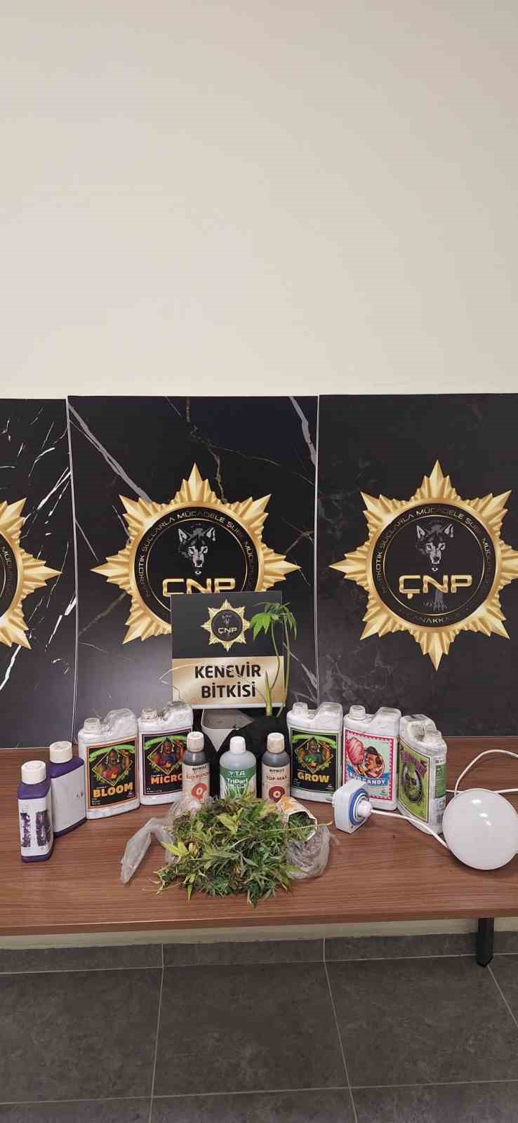 Çanakkale’de narkotik operasyonu: 5 tutuklama
