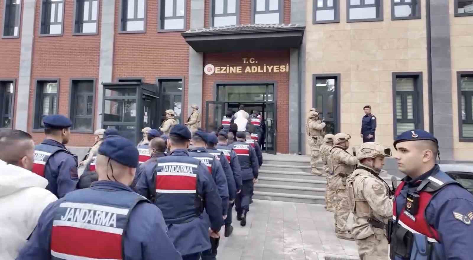 Çanakkale’de suç örgütü çökertildi: 19 kişi yakalandı
