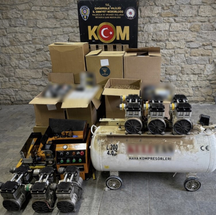 Çanakkale’de uyuşturucu madde imal ve ticaretinden 2 şüpheli tutuklandı
