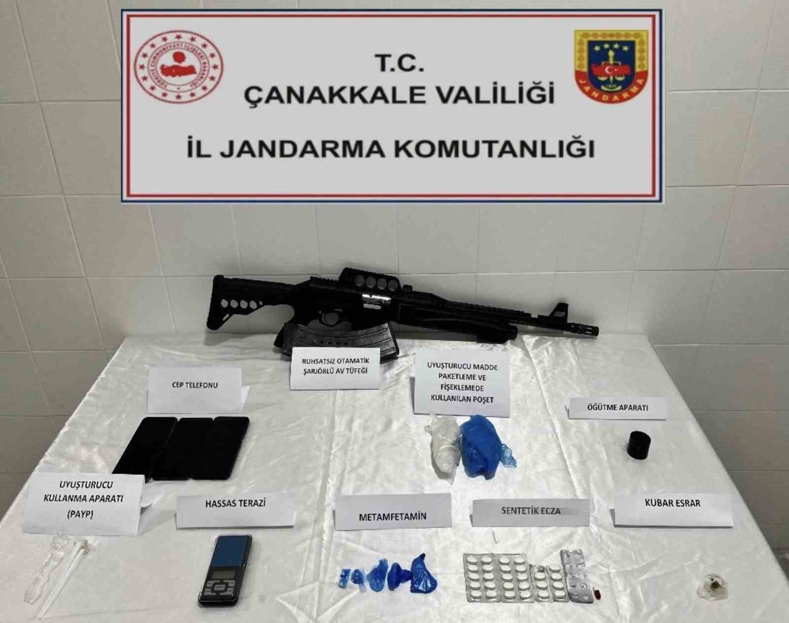 Çanakkale’de uyuşturucu operasyonu: 28 şüpheli yakalandı
