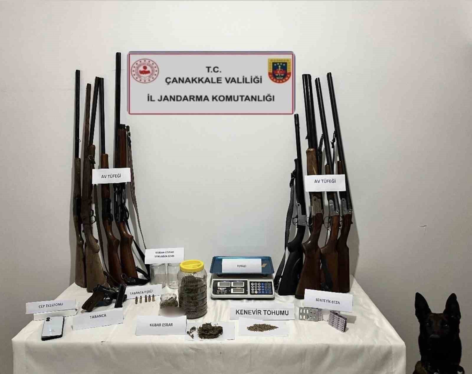 Çanakkale’de uyuşturucu operasyonu: 28 şüpheli yakalandı
