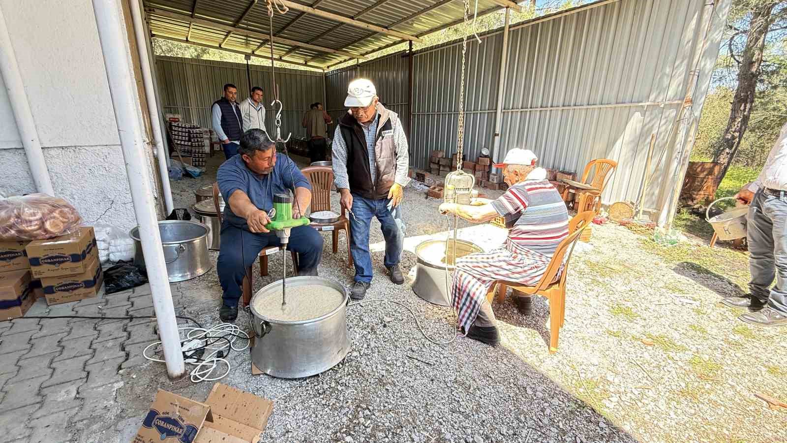 Çan’da geleneksel ilk köy hayrı yapıldı
