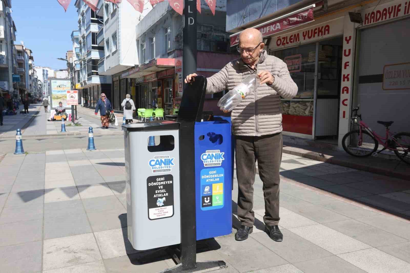 Canik’e yeni atık noktaları
