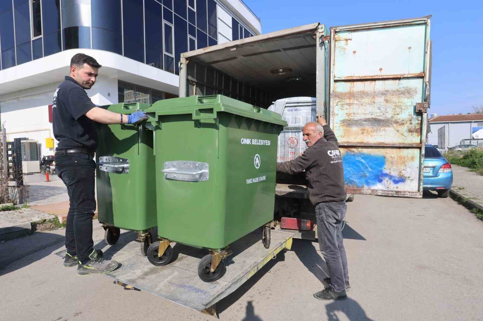 Canik’e yeni atık noktaları
