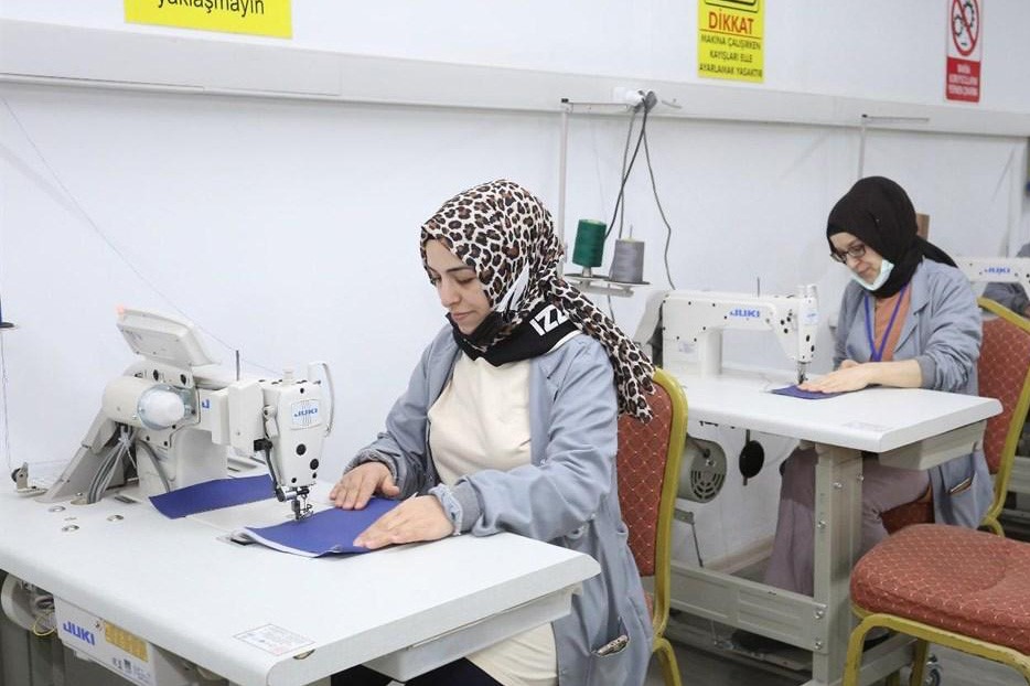 Canikli kadınlar meslek sahibi oluyor
