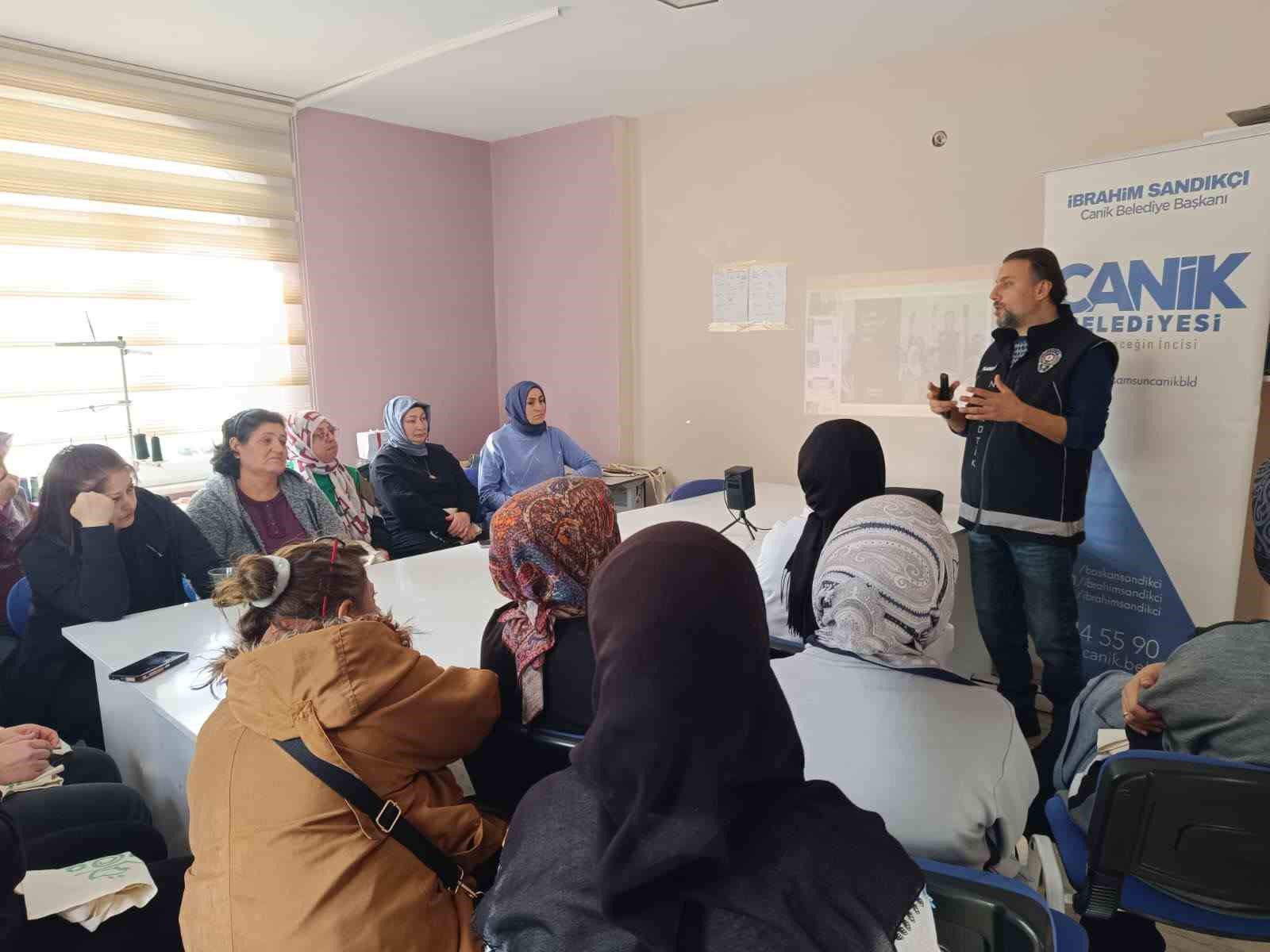 Canikli kadınlar meslek sahibi oluyor
