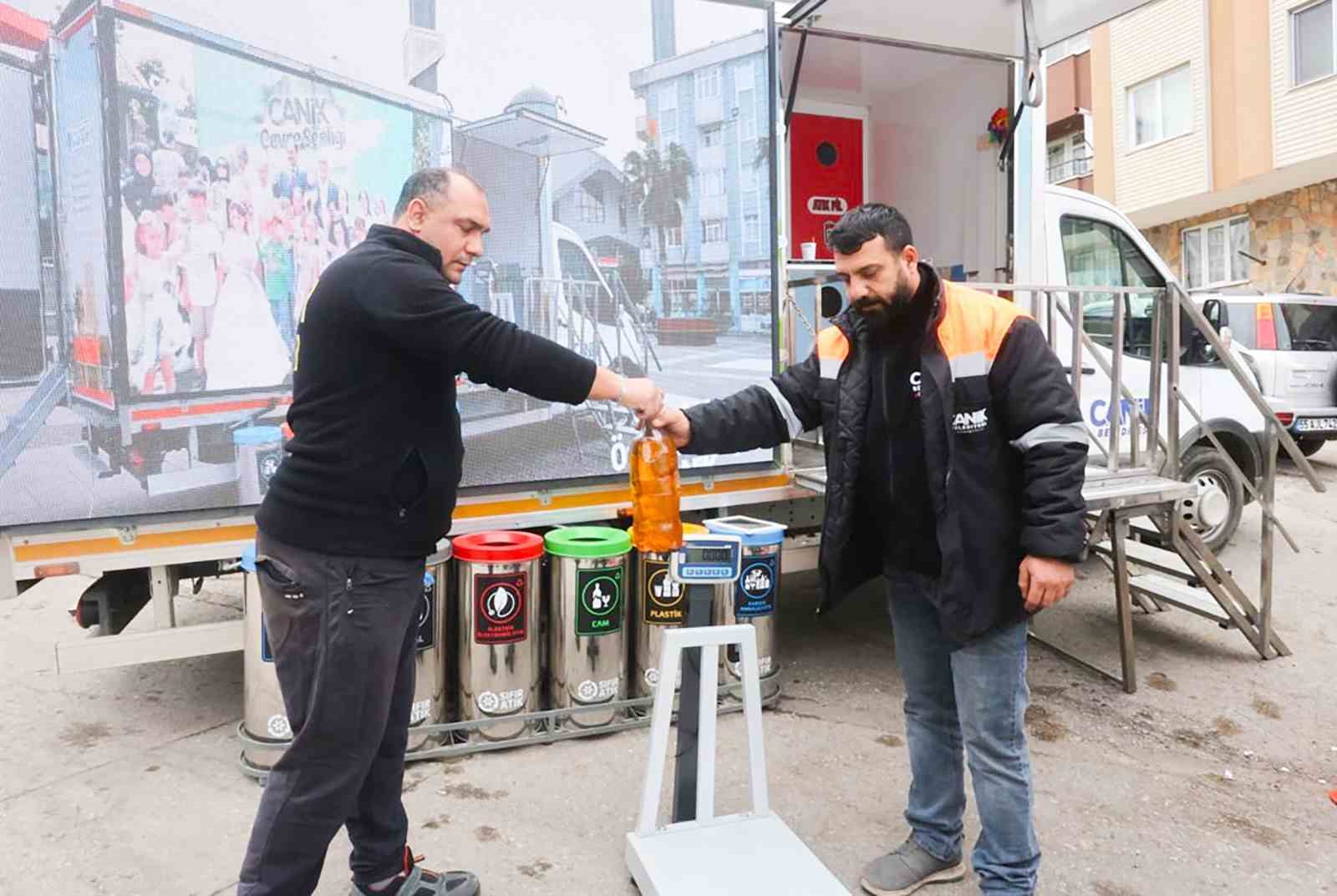 Canik’te atığı getirene nakit iade
Canik’te atığı getirene nakit iade