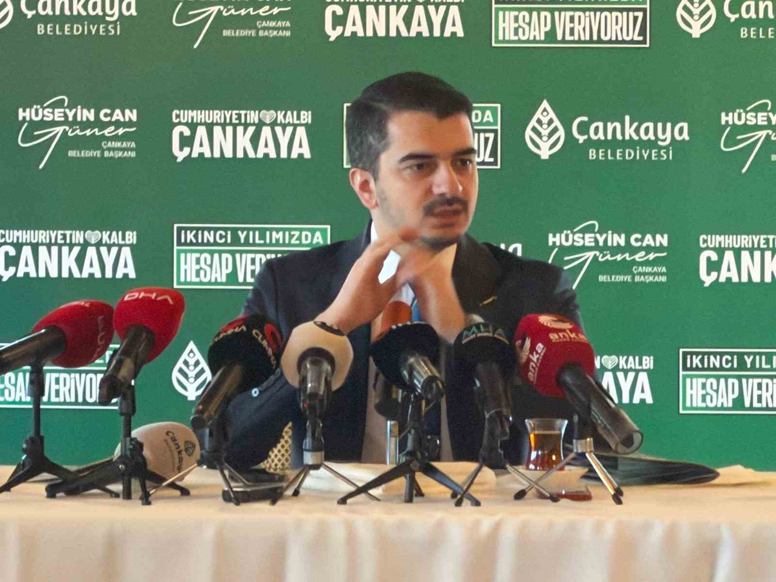 Çankaya Belediye Başkanı Güner, iki yıllık görev süresini değerlendirdi
