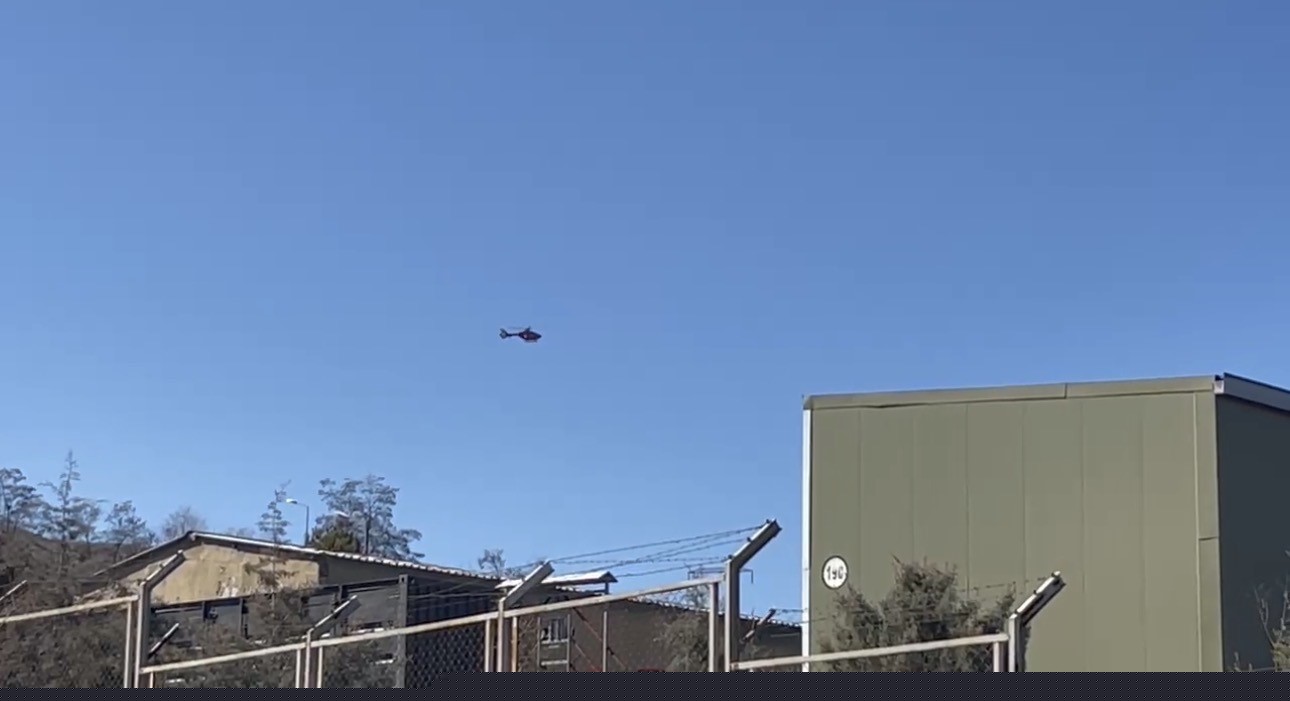 Çankırı’da ambulans helikopter aorta riptürü tespit edilen hasta için havalandı
