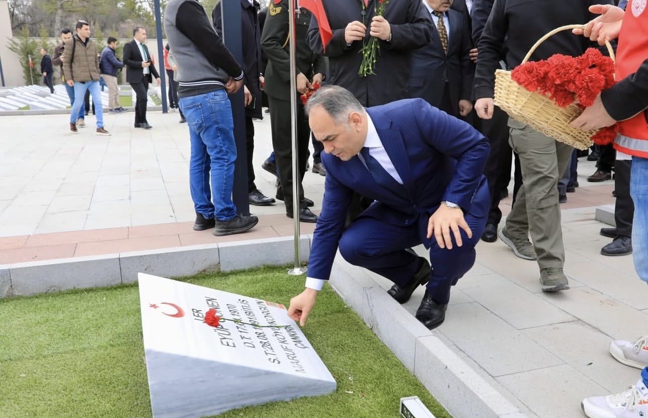 Çankırı’da şehitler dualarla anıldı
