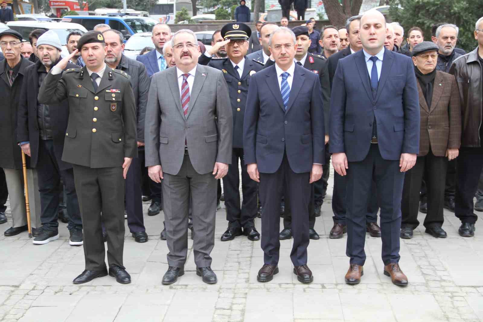 Çarşamba’da 18 Mart Çanakkale şehitleri anıldı
