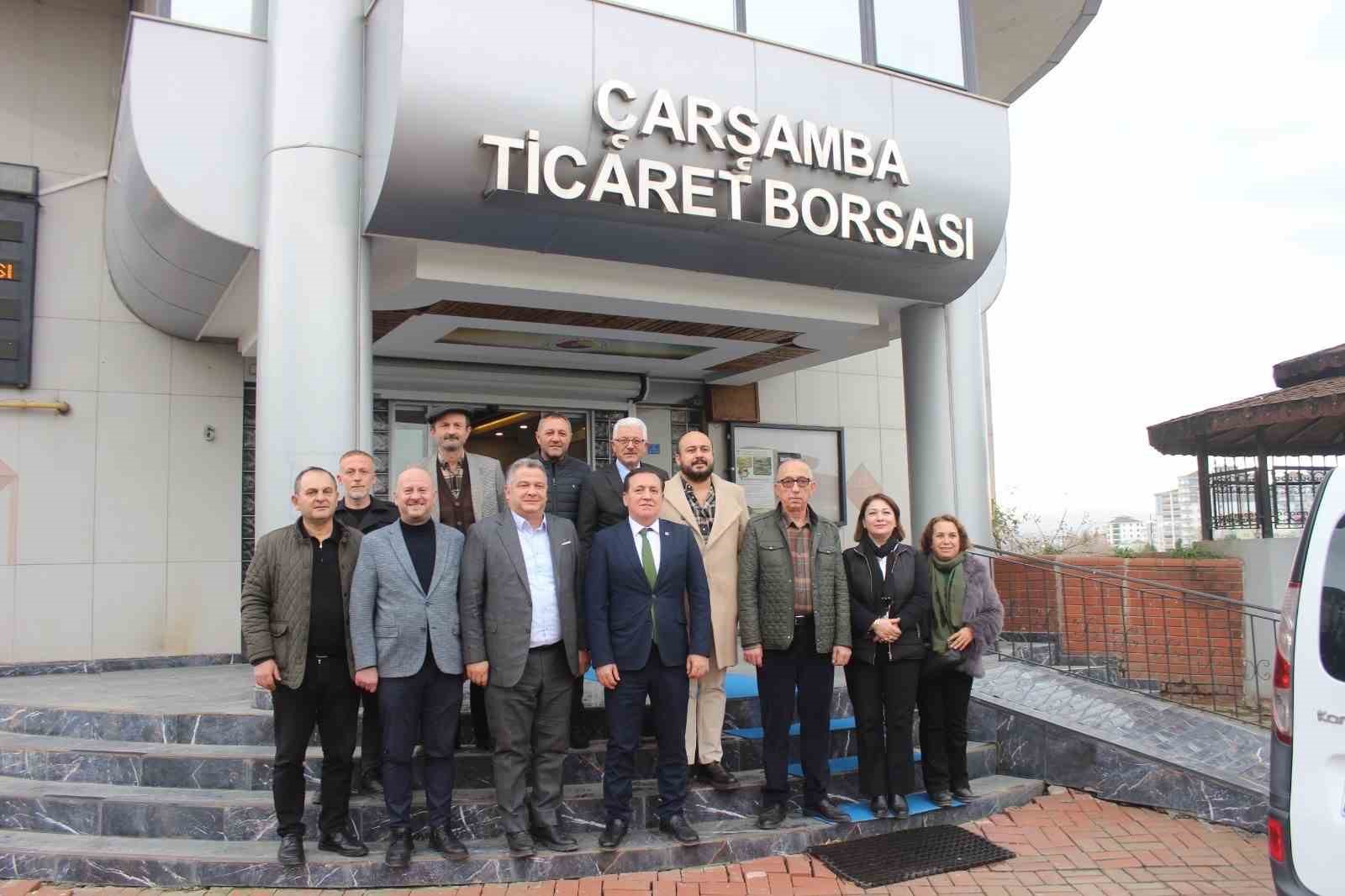 Çarşamba’nın üretim ve ticaret gücü konuşuldu
