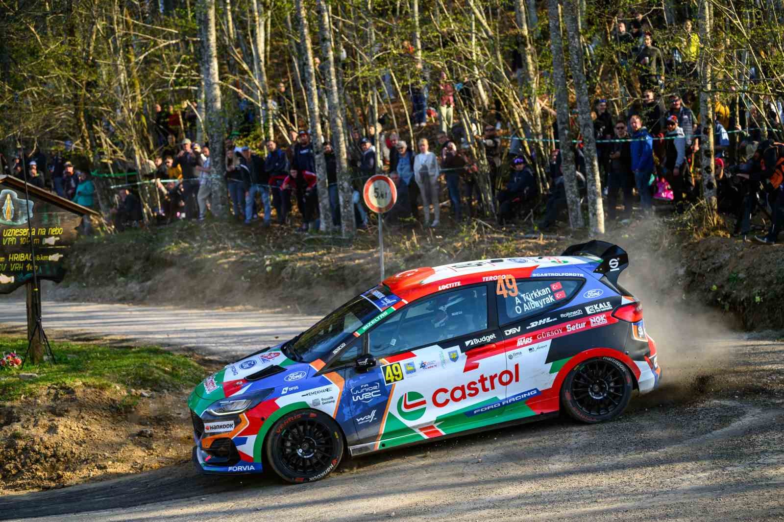 Castrol Ford Team Türkiye, WRC Hırvatistan Rallisi’ni ilk sırada tamamladı
