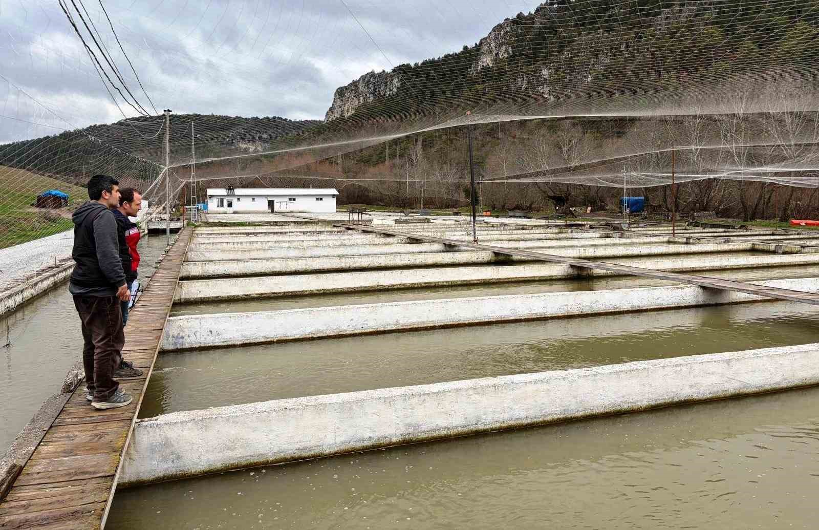 Çavdarhisar’da su ürünleri üretim tesislerinde denetim
