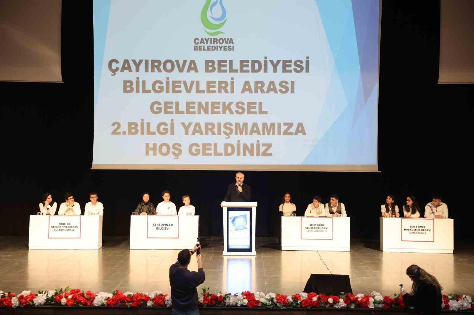 Çayırova’da bilgi evleri öğrencileri yarıştı
