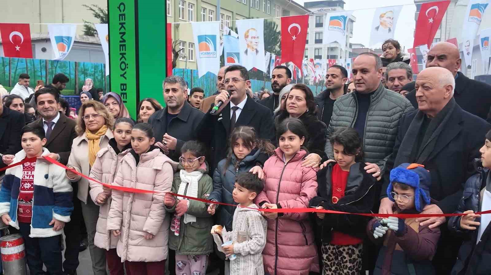 Çekmeköy’de "Susam Sokağı" hizmete açıldı
Çekmeköy’de "Susam Sokağı" hizmete açıldı
