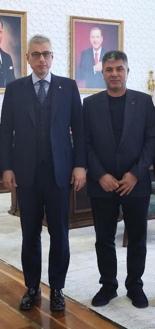 Celal Çoban, Bakan Memişoğlu ile görüştü
