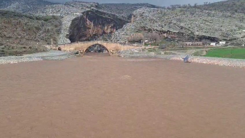 Cendere Çayı yükseldi
