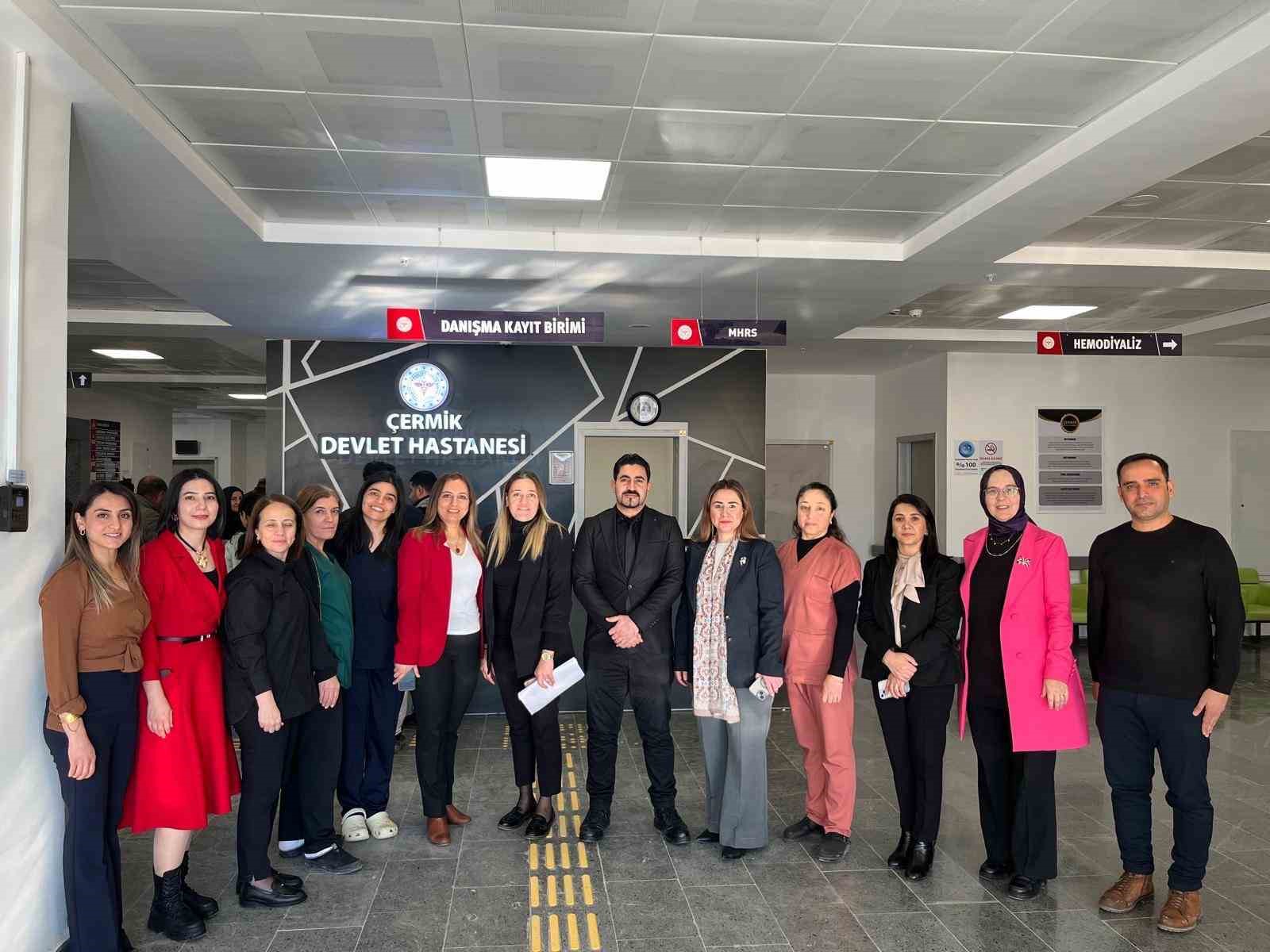 Çermik Devlet Hastanesi Anne Dostu Hastane ünvanı aldı
