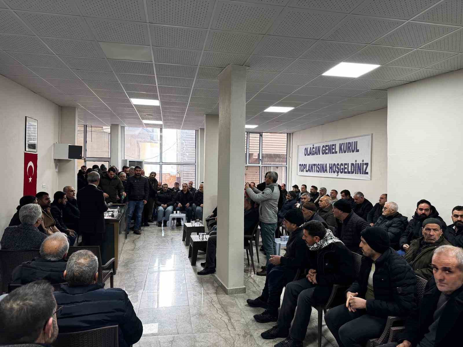 Çermik Esnaf ve Sanatkarlar Odası Başkanı Özdemir güven tazeledi
