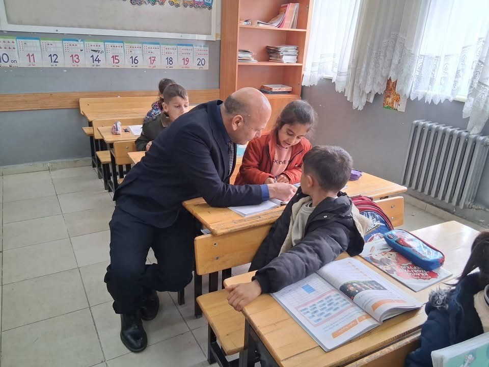 Çermik Milli Eğitim Müdürü Baran okulları denetledi
