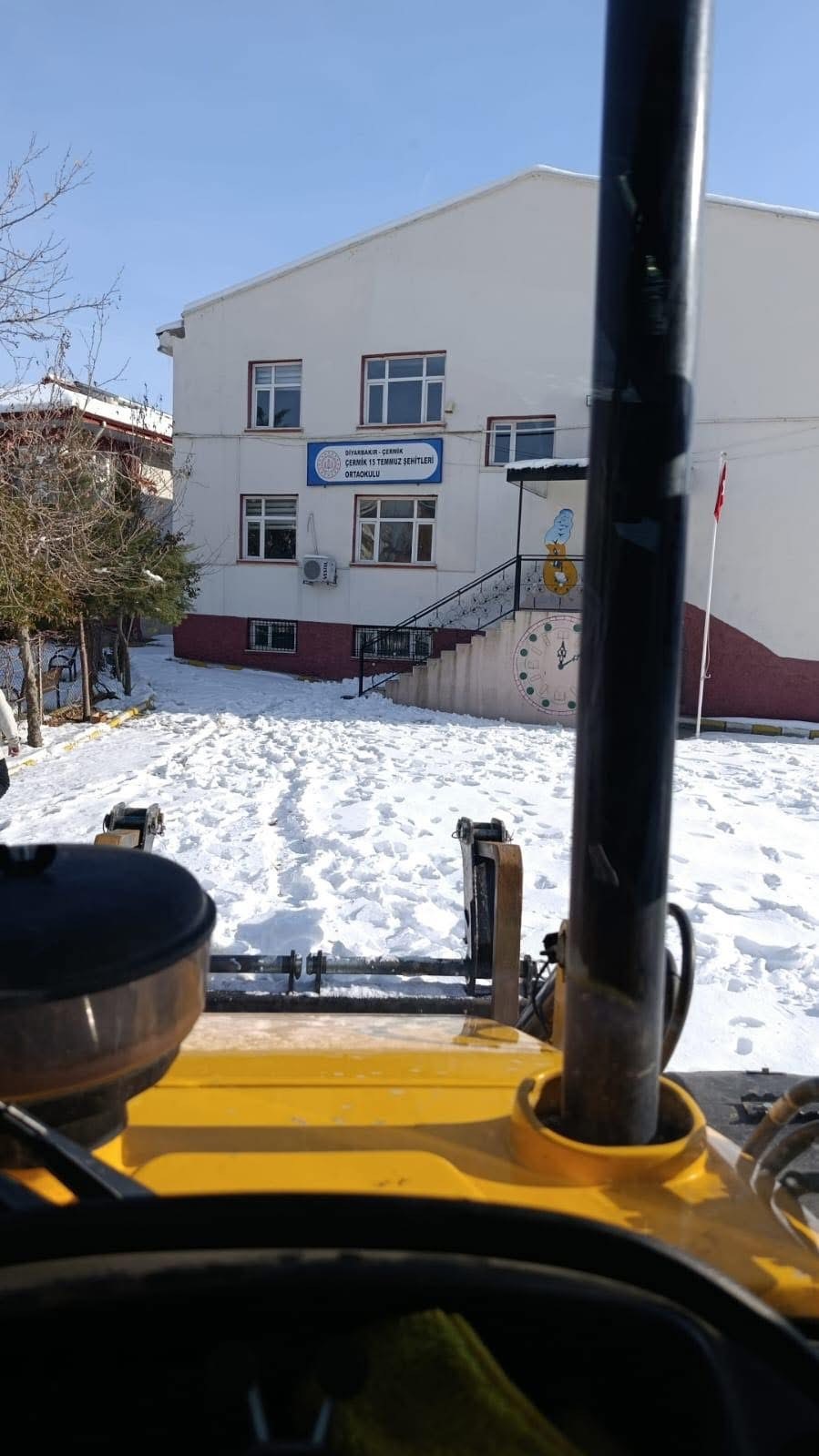 Çermik’te okullar eğitime hazırlandı
