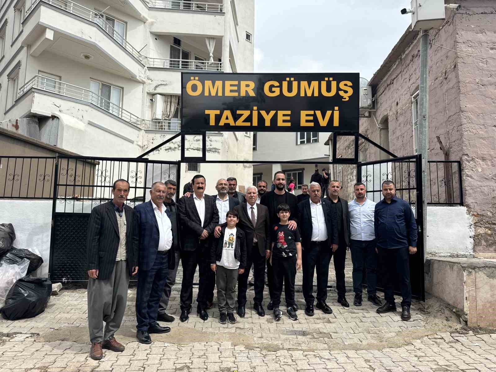 Çermik’te taziyeevi açıldı
