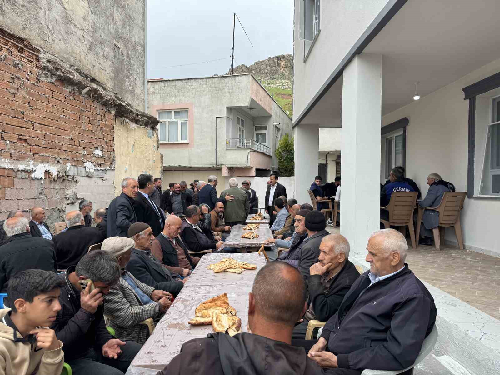 Çermik’te taziyeevi açıldı
