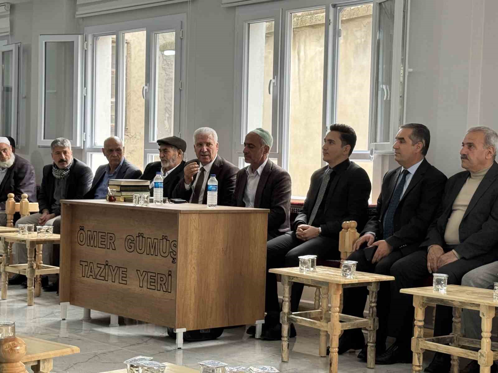 Çermik’te taziyeevi açıldı
