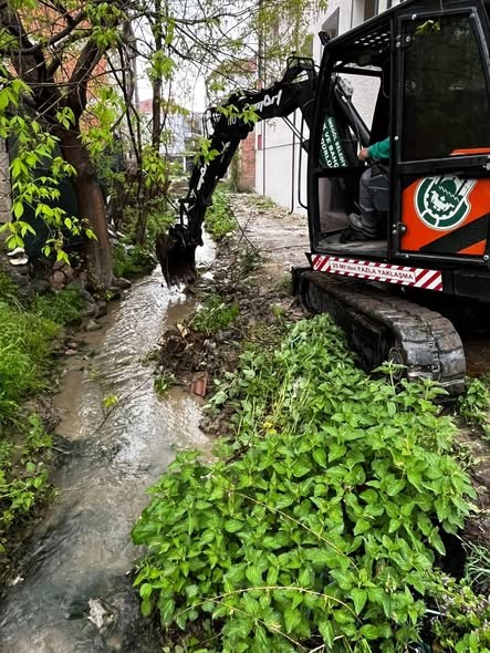 Cerrah’ta sulama kanalları temizlendi
